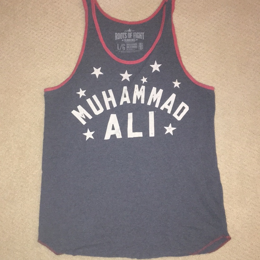 Roots Of Fight Muhammad Ali tank top